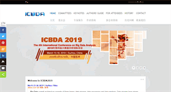 Desktop Screenshot of icbda.org